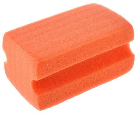 Губка для мытья автомобиля Sapfire "Альфа", цвет: оранжевый
