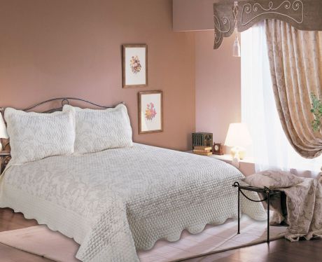 Комплект для спальни Amore Mio "Venice": покрывало 220 х 240 см, наволочка,