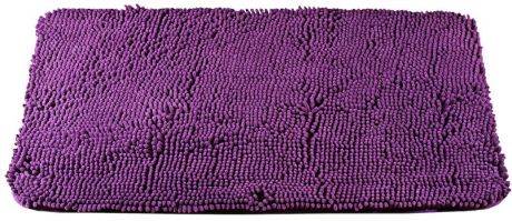 Коврик для ванной Brissen Cingolo, цвет: фиолетовый, 50 x 80 см