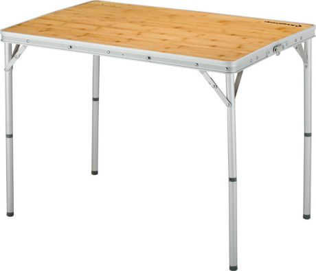 Стол раскладной KingCamp Bamboo table S, KC3935, серый металлик, 60 х 45 х 59 см