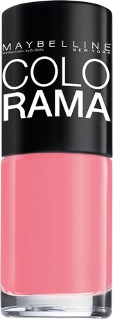 Maybelline New York Лак для ногтей "Colorama", оттенок 315, Клубничный сорбет, 7 мл