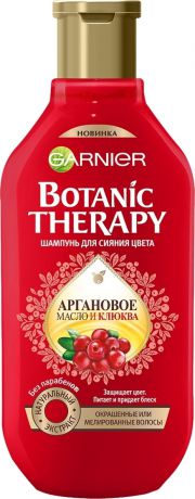 Garnier Шампунь "Botanic Therapy. Клюква и аргановое масло" для окрашенных и мелированных волос, 400 мл