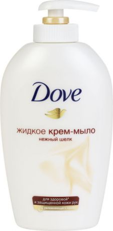 Dove Жидкое крем-мыло Нежный шелк 250 мл