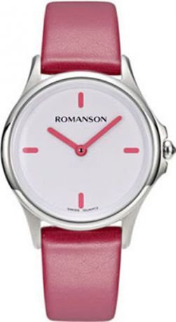 Часы наручные женские Romanson, цвет: розовый. ML5A12LLW(PINK)BV