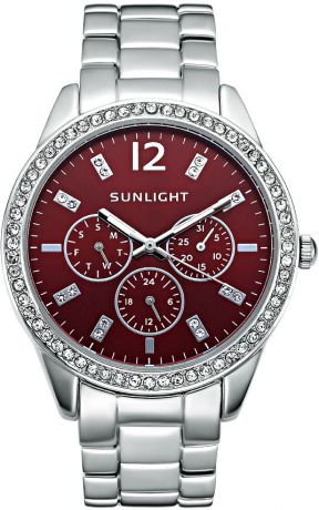 Часы наручные женские Sunlight, S388ASM-21BA, серебристый