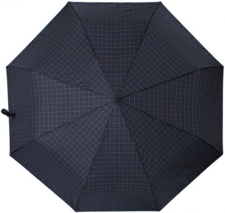 Зонт мужской Flioraj, автомат, 3 сложения, цвет: темно-синий. 41002 FJ