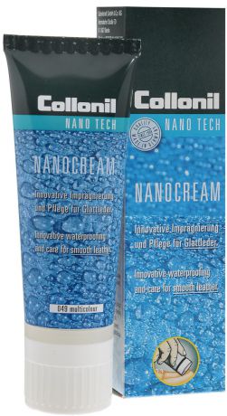 Крем для обуви снего-водоотталкивающий Collonil "Nano Cream ", цвет: 049 мульти, 50 мл