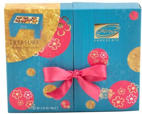 Bind Treasure набор шоколадных конфет, 140 г