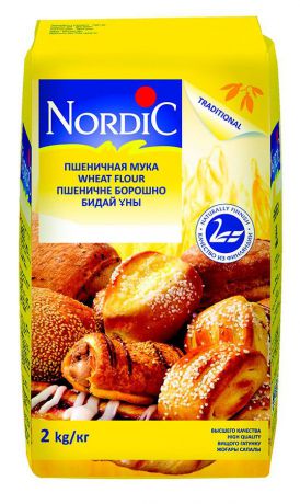 Nordic мука пшеничная, 2 кг