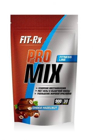 Протеин FIT-RX "Pro Mix", шоколад, фундук, 900 г