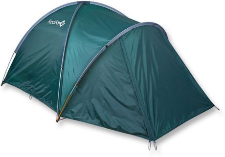 Палатка Red Fox "Challenger 3 Plus V2", 3-х местная, цвет: зеленый