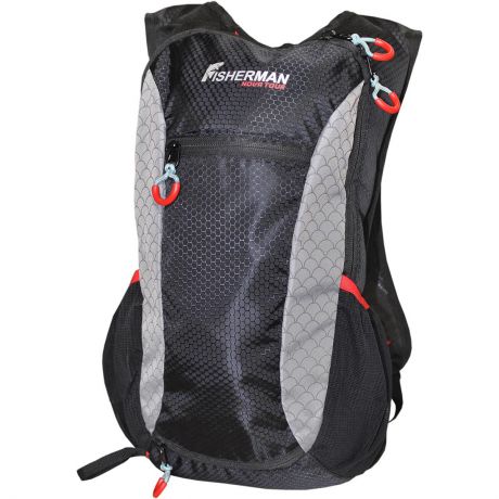 Рюкзак для рыбалки FisherMan Nova Tour "Миноу PRO", цвет: черный, серый, 9 л