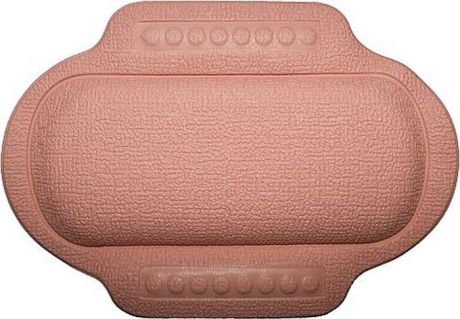 Подголовник для ванны "Bacchetta", цвет: розовый, 25 х 34 см