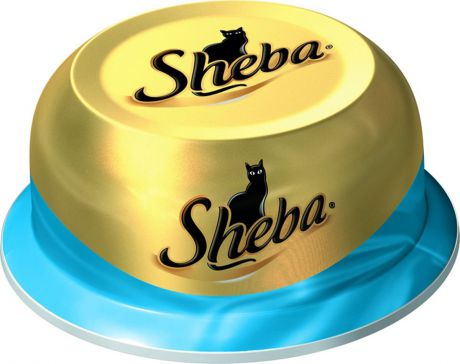 Консервы для взрослых кошек"Sheba", с сочным тунцом в нежном соусе, 80 г