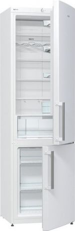 Двухкамерный холодильник Gorenje NRK6201CW, белый