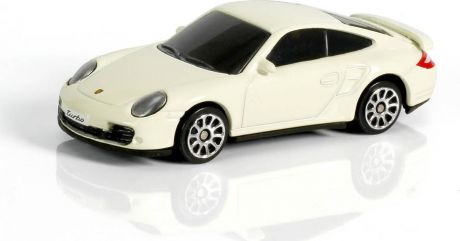 Машинка Uni-Fortune Toys RMZ City Porsche 911 Turbo, 1:64, 344019S-WH, белый