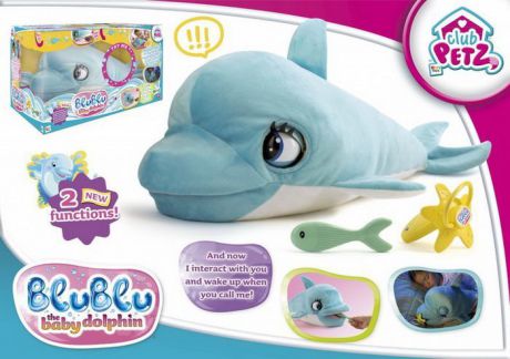 Интерактивная игрушка IMC Toys Club Petz "Дельфин BluBlu", 7031