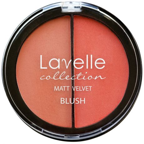 Lavelle Collection румяна для лица BL-09 2-цветные компактные тон 03 персик 34,5г