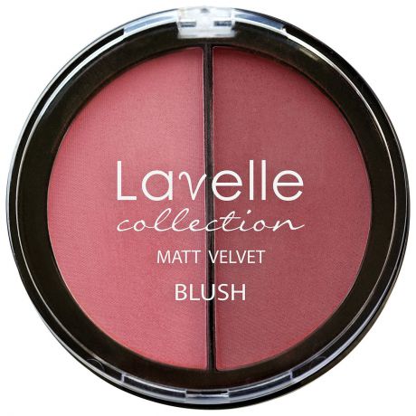 Lavelle Collection румяна для лица BL-09 2-цветные компактные тон 01 розовый 34,5г