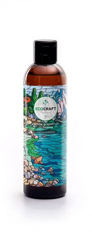 Шампунь для волос ECOCRAFT Cosmetics Биоламинирование и суперблеск White grapefruit and freesia Белый грейпфрут и фрезия, 250 мл