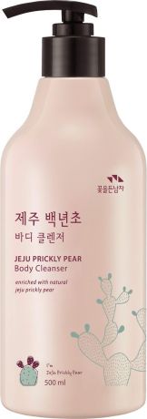 Гель для душа Flor de Man Jeju Prickly Pear Body Cleanser, 500 мл