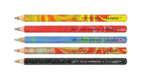 Набор цветных карандашей "Magic", 5 шт