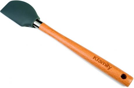 Кулинарная лопатка Kfamily. Материал: силикон, бамбук.