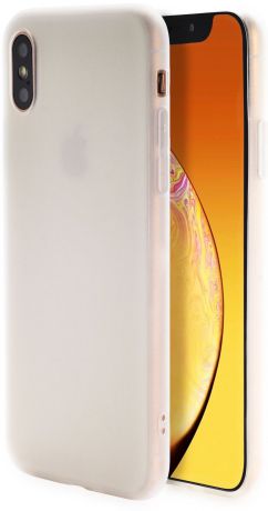 Чехол Gurdini накладка силикон Ultra Slim 905072 для Apple iPhone X/XS 5.8",905072, полу-прозрачный
