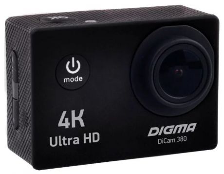 Экшн-камера Digma DiCam 380, цвет черный