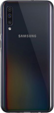 Чехол-накладка Brosco для Samsung A50, прозрачный