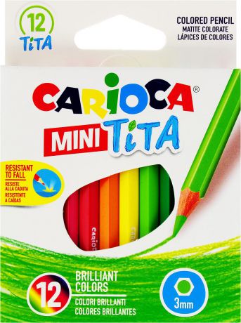 Набор карандашей Carioca Mini Tita, 42323, 12 цветов
