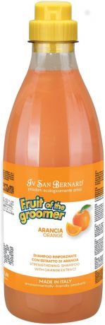 Шампунь для животных Iv San Bernard ISB Fruit of the Grommer Orange, для слабой выпадающей шерсти, с силиконом, 1 л