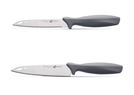 Набор кухонных ножей Apollo CHL-0402, серый