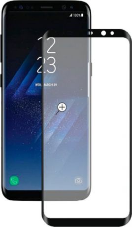 Защитное стекло Deppa 3D для Samsung G955 Galaxy S8+, черный