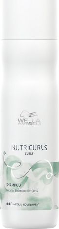 Мицеллярный шампунь для кудрявых волос Wella Professionals Nutricurls Micellar Shampoo for Curls, 250 мл