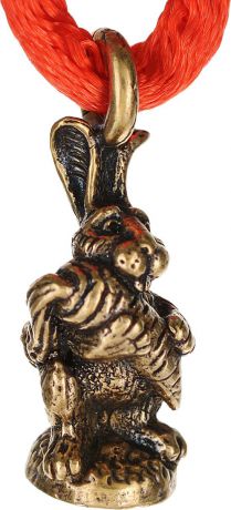 Оберег красная нить Miland Кролик, Т-6430, золотой