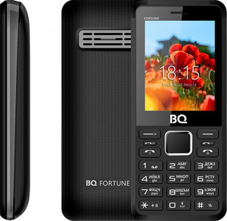 Мобильный телефон BQ 2436 Fortune P, черный, серый