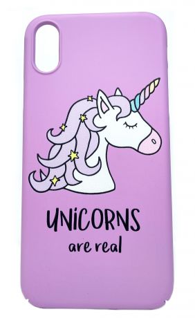 Чехол ONZO UNICORN для Apple iPhone 7/8, фиолетовый, Unicorn are real