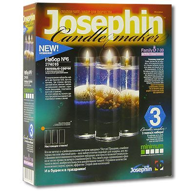 Набор для изготовления гелевых свечей "Josephin №6"