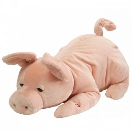 Мягкая игрушка Gund Wiggles The Sleepy Snoring Pig Animated розовый