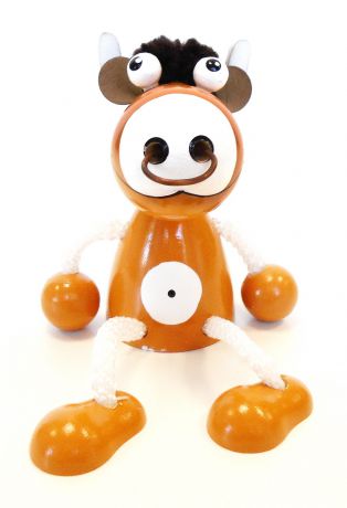 Игрушка детская Taowa Подвеска на пружине, коричневый