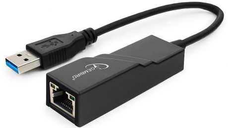 Сетевой адаптер Gembird NIC-U3, USB 3.0 - Fast Ethernet Adapter, черный