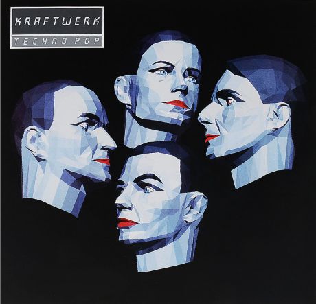 "Kraftwerk" Kraftwerk. Techno Pop (LP)