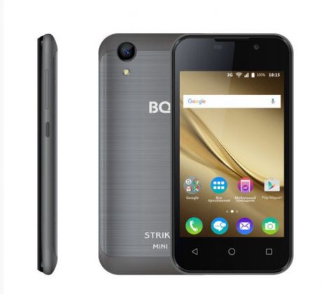 Смартфон BQ 4072 Strike Mini 1/8GB dark grey