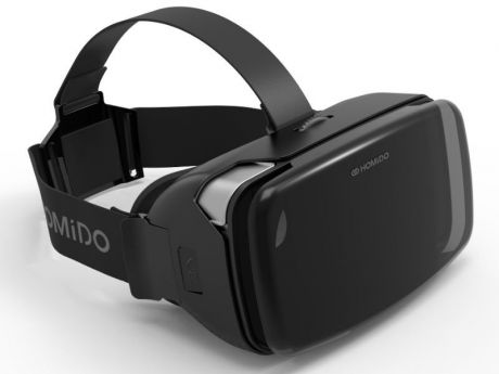 Очки виртуальной реальноcти для смартфонов Homido Homido V2 Deluxe, HMD-02-D, черный
