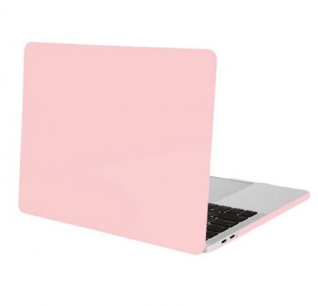 Чехол Gurdini MacBook Pro Retina 13" (2016 year with TouchBar) пластик нежно-розовый