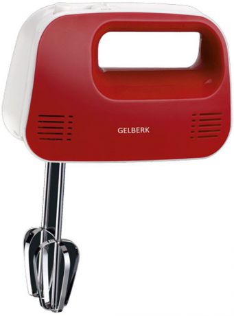 Миксер Gelberk GL-503, белый, красный