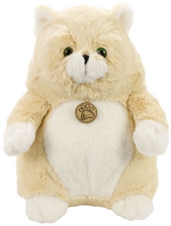 Мягкая игрушка Lapkin Толстый кот 33см бежевый (AT365245)