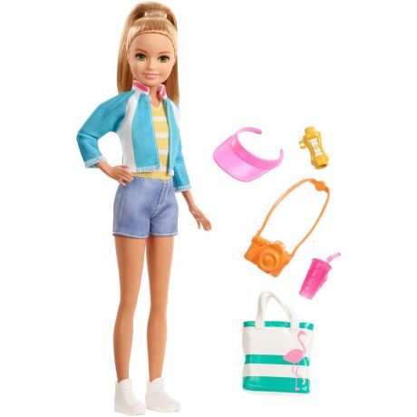 Игровой набор Barbie Кукла Barbie Стейси из Серии Путешествия, FWV16