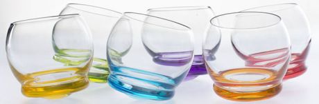 Набор стаканов для воды Crystalex CZ Crazy, 390 мл, 6 шт. 20180